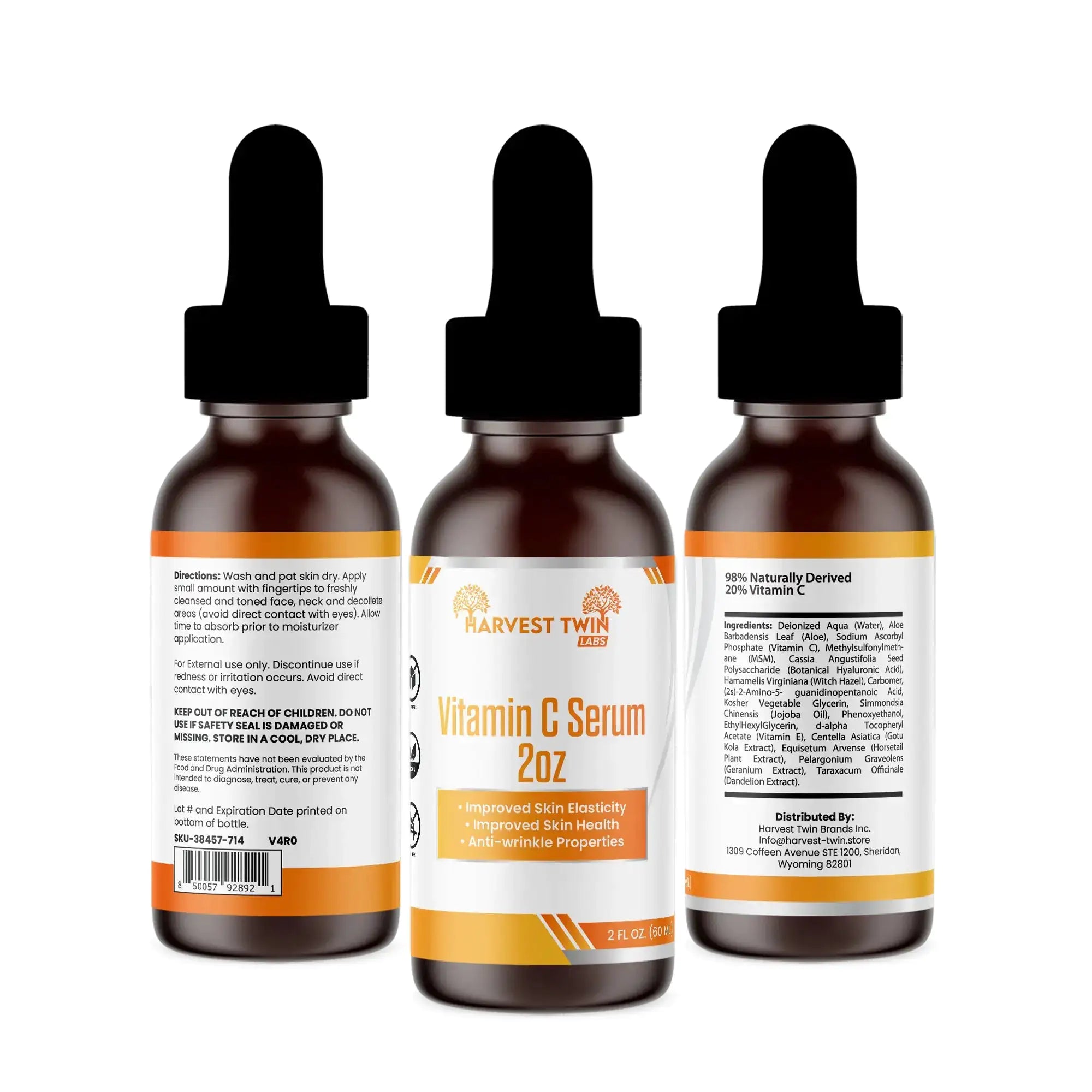 Vitamin C Serum 2oz anti-aging for skin health - Gaivana