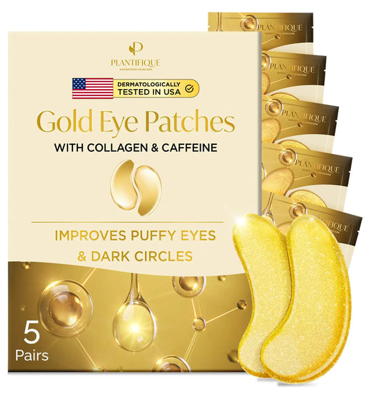 Gold Under Eye Patches - Gaivana