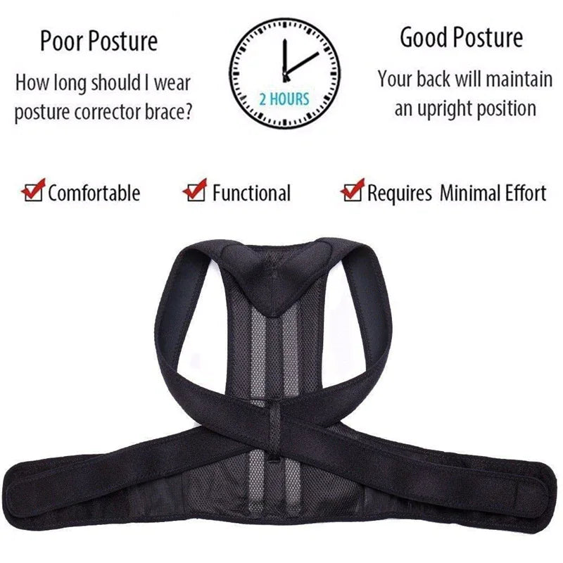 Adjustable Posture Corrector Brace Belt - Gaivana