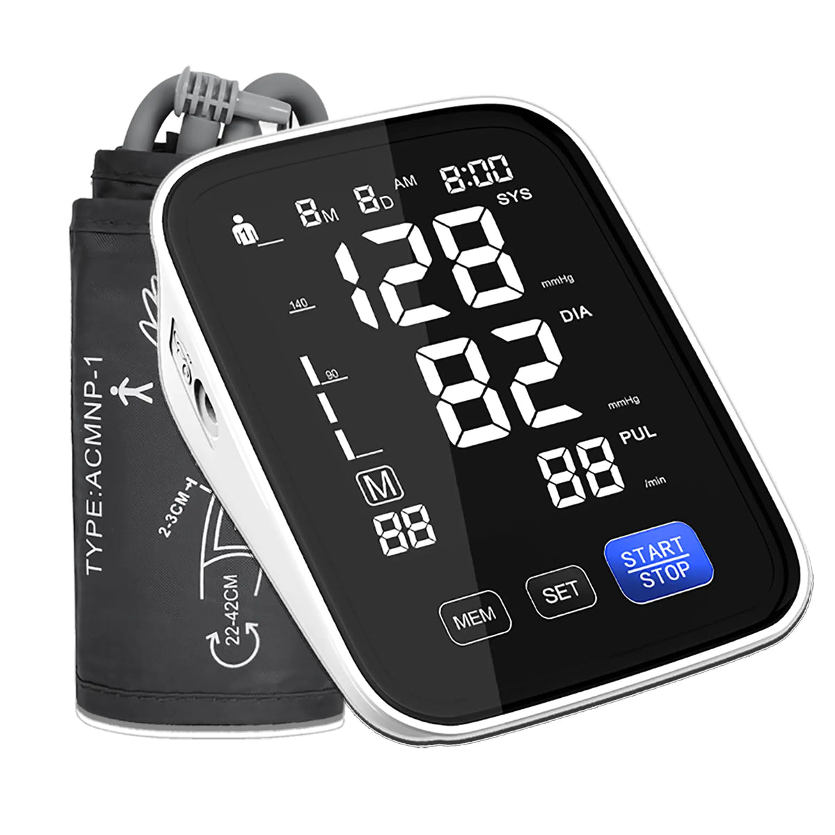 Automatic Upper Arm Blood Pressure Monitor - Gaivana