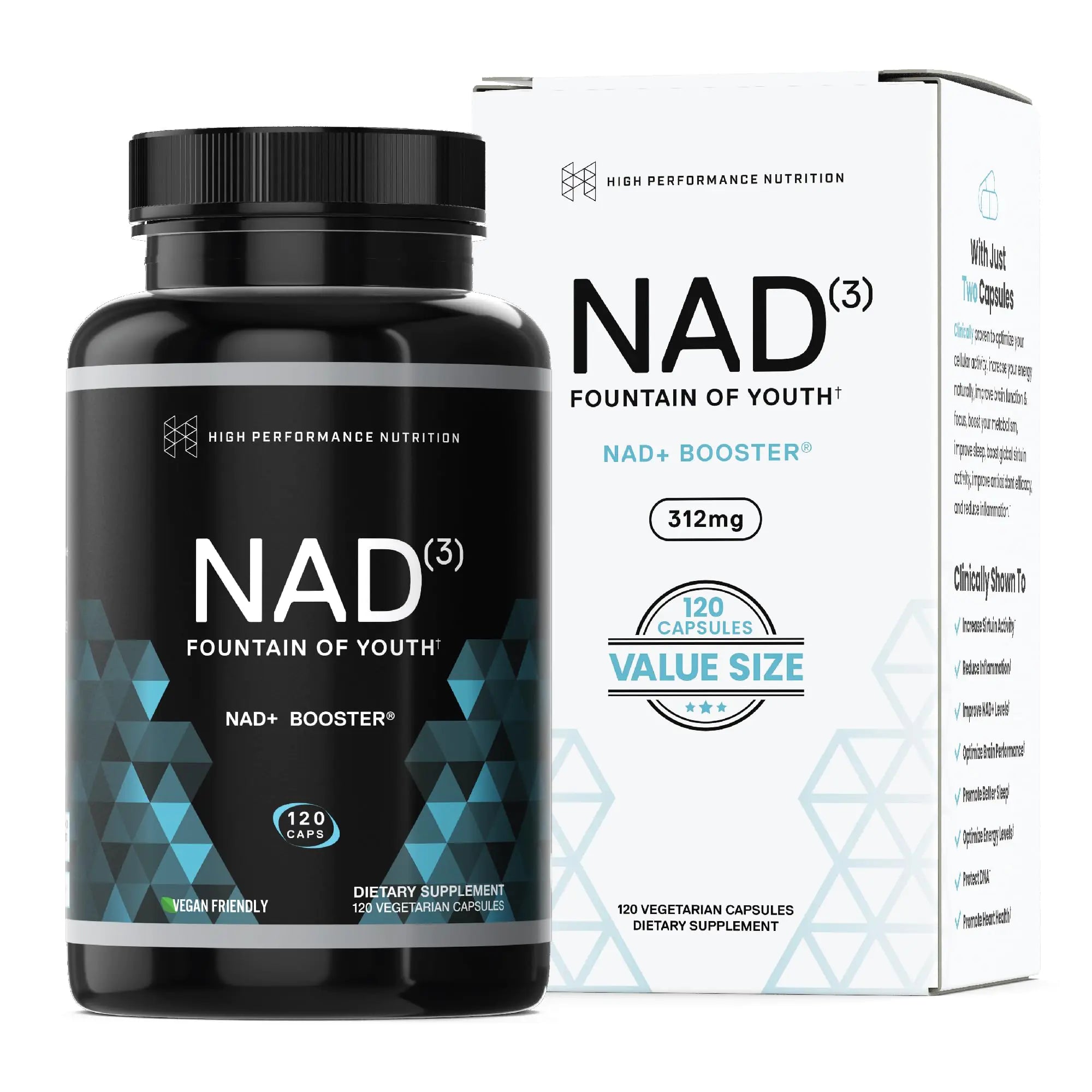 HPN Supplements NAD3 NAD+ Booster - Gaivana