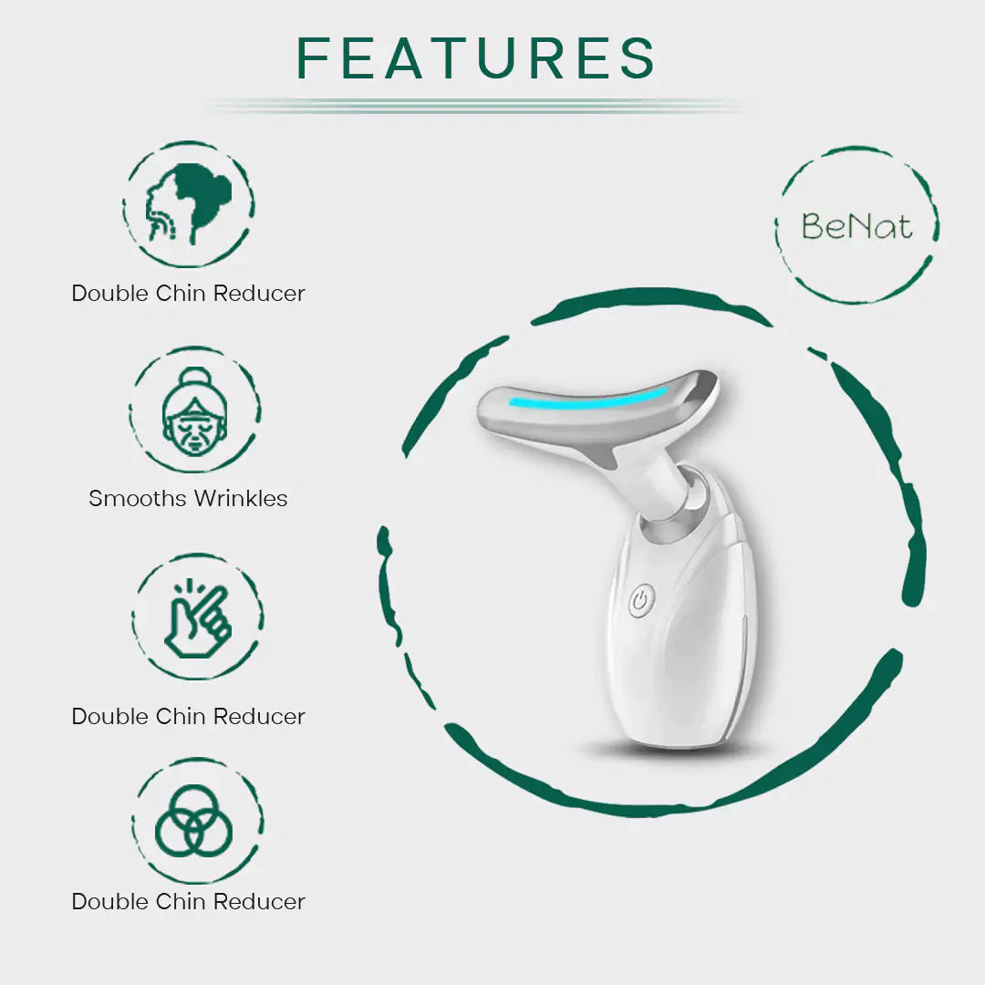 Neck & Face Lifting LED Therapy Device - Gaivana
